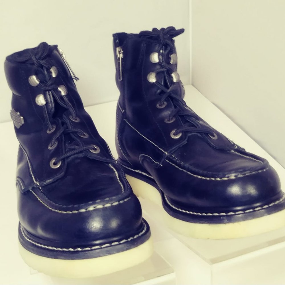 Harley Davidson Men's Beau Black Motorcycle Boots